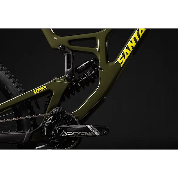 MTB bicykel Santa Cruz V10 CC DH X01 MX gloss kelp green 2026 - 2