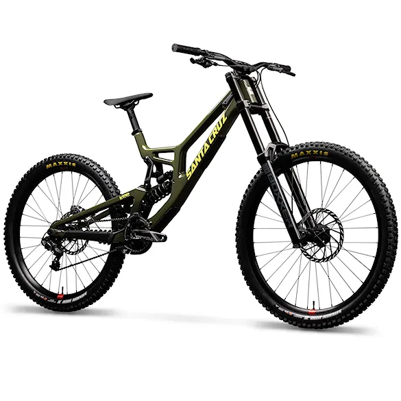 MTB bicykel Santa Cruz V10 CC DH X01 MX gloss kelp green 2026 - 7