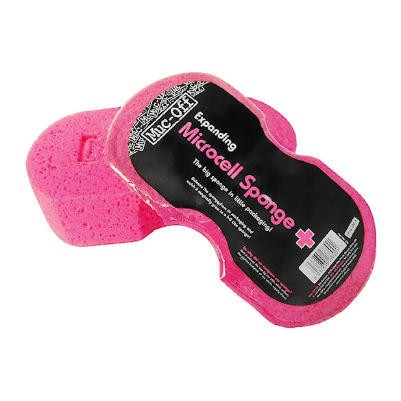 Gąbka Muc-Off Expanding Microcell Sponge pink - 4