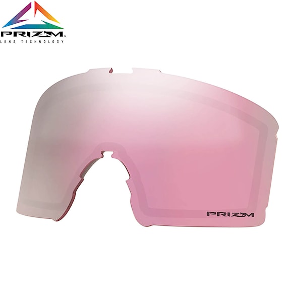 Náhradní sklo Oakley Line Miner M prizm snow hi pink iridium 2022 - 1