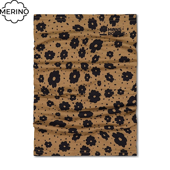 Nákrčník Mons Royale Daily Dose Merino Neckwarmer aoraki lily toffee 2026 - 1