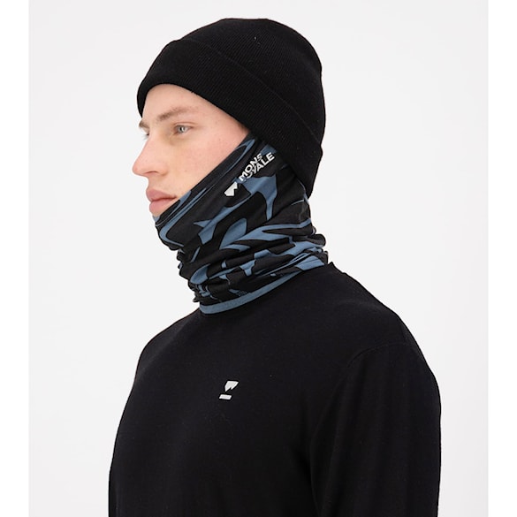 Neck Warmer Mons Royale Daily Dose Merino Neckwarmer signal lost goblin blue 2026 - 3