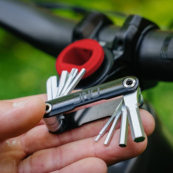 Náradie na bicykel OneUp EDC Lite red - 10
