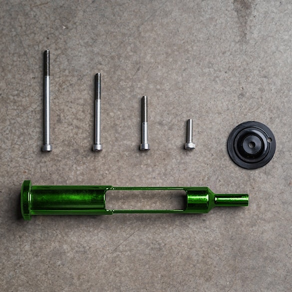 Bike Tool OneUp EDC Threadless Carrier V2 green - 3