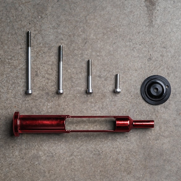 Náradie na bicykel OneUp EDC Threadless Carrier V2 red - 3
