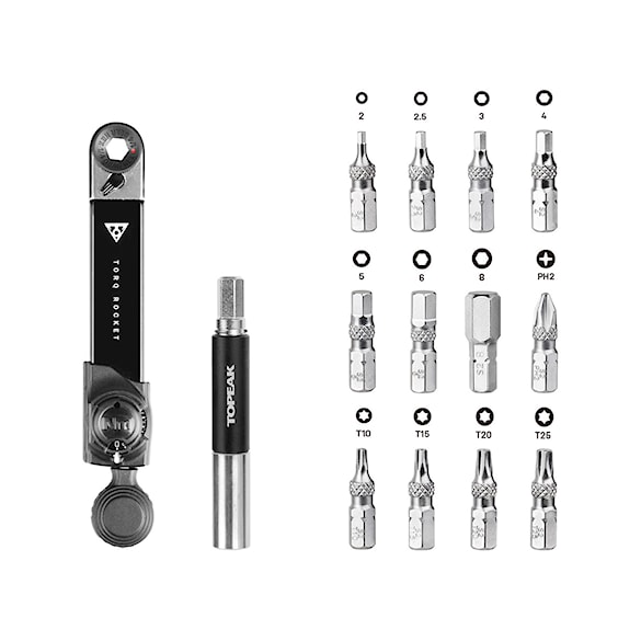 Náradie na bicykel Topeak Torq Rocket Mini Ex 2-10 Nm - 2