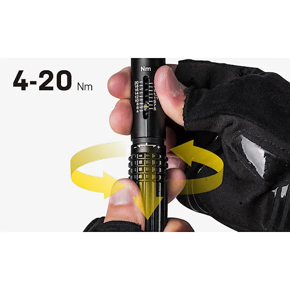 Náradie na bicykel Topeak Torq Stick 4-20Nm black - 7