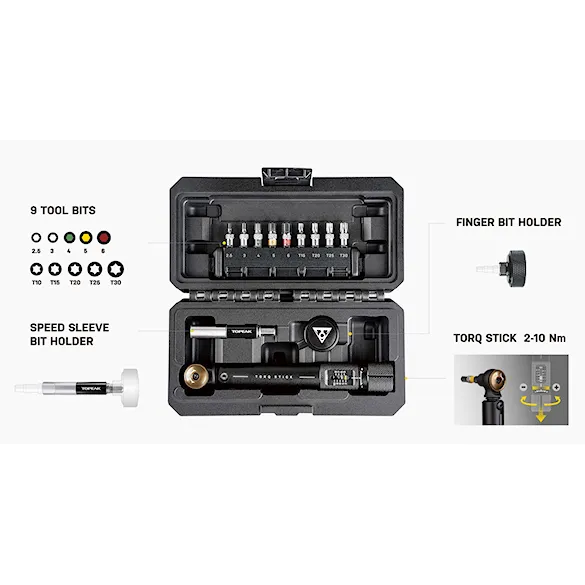 Bike Tool Topeak Torq Stick Pro 2-10 Nm black - 2