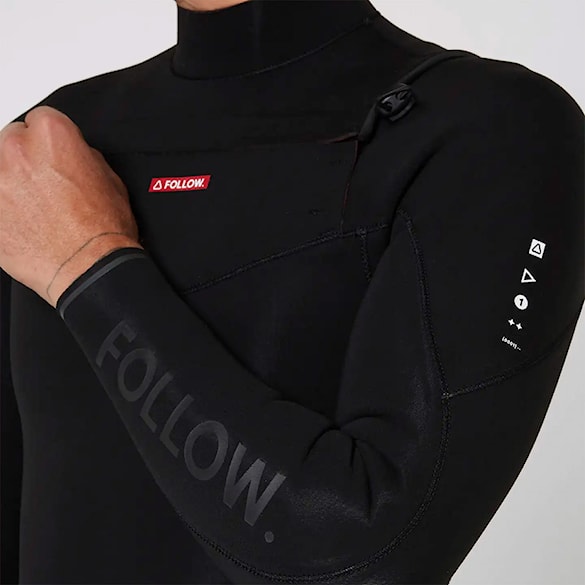 Neoprén Follow P1 2/2mm L/S Spring black 2026 - 13
