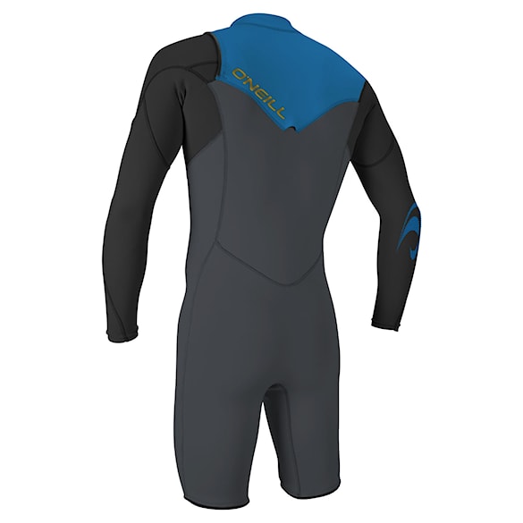 Wetsuit O'Neill Hammer Chest Zip 2 mm L/S Spring graphite/black/ocean 2025 - 2