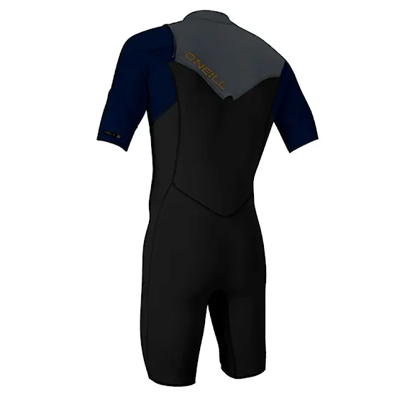 Pianka neoprenowa O'Neill Hammer Chest Zip 2 mm S/S Spring black/abyss/graphite 2026 - 2