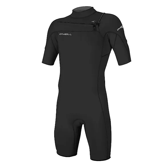 Pianka neoprenowa O'Neill Hammer Chest Zip 2 mm S/S Spring black/black/black 2026 - 3