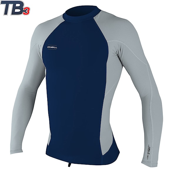 Neoprén O'Neill Hyperfreak 0,5Mm Neo Skins L/s T abyss/cool grey 2019 - 1