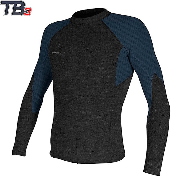 Wetsuit O'Neill Hyperfreak 1,5 L/S Top acid wash/abyss 2021 - 1