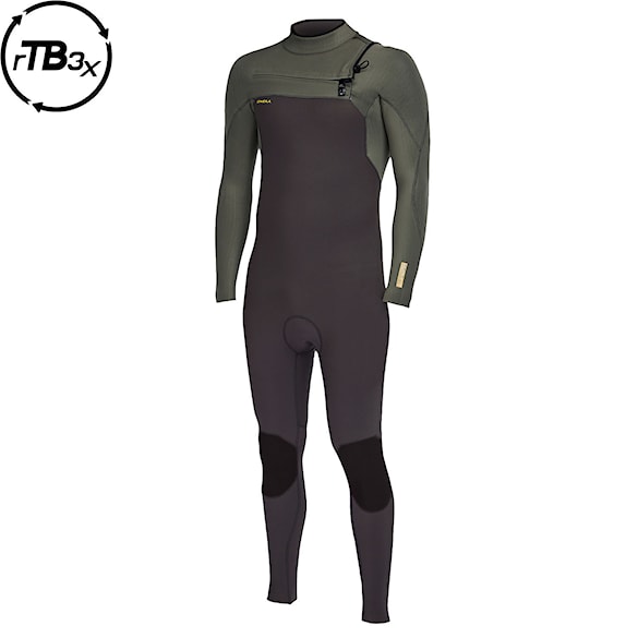 Neoprén O'Neill Hyperfreak Chest Zip 3/2+ Full arabica/chimera 2025 - 1