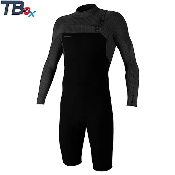Pianka neoprenowa O'Neill Hyperfreak Chest Zip 2 mm L/S Spring black/black 2026 - 1