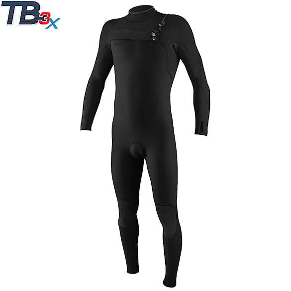 Wetsuit O'Neill Hyperfreak Chest Zip 4/3+ Full black/black 2026 - 1