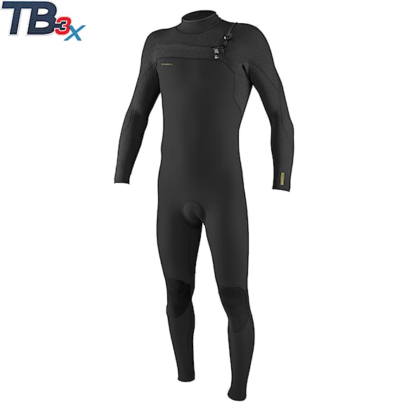 Pianka neoprenowa O'Neill Hyperfreak CZ 5/4+ Full raven/raven 2022 - 1