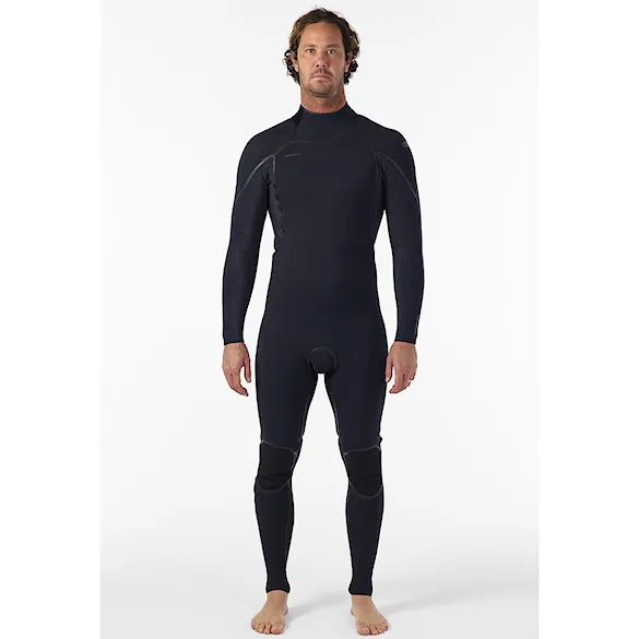 Pianka neoprenowa O'Neill Hyperfreak Fire 4/3+ Back Zip Full black/black 2026 - 3