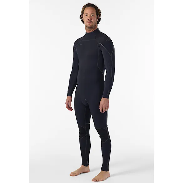Pianka neoprenowa O'Neill Hyperfreak Fire 4/3+ Back Zip Full black/black 2026 - 4