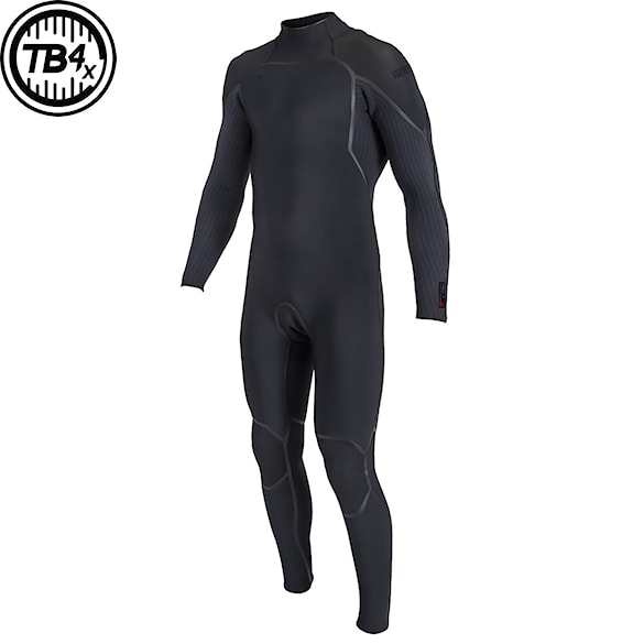 Neoprén O'Neill Hyperfreak Fire 4/3+ Back Zip Full black/black 2025 - 1