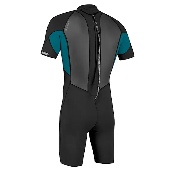 Wetsuit O'Neill Reactor II 2 mm Back Zip S/S Spring black/tide pool 2026 - 2