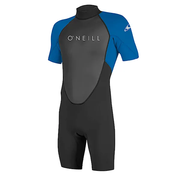 Pianka neoprenowa O'Neill Reactor II 2 mm Back Zip S/S Spring black/ocean 2025 - 1