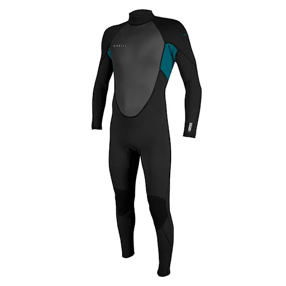 Neoprén O'Neill Reactor II 3/2 Back Zip Full black/tide pool 2026 - 1