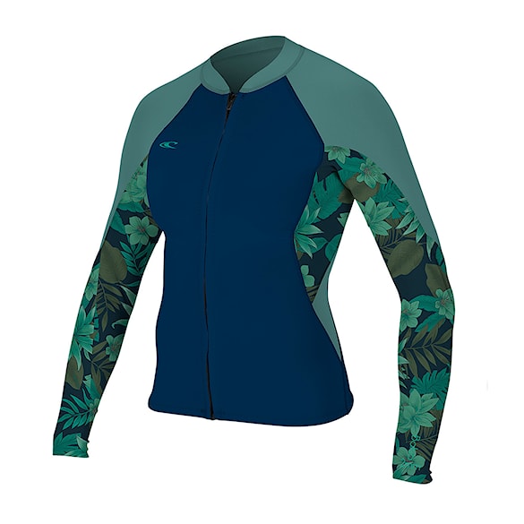 Neopren O'Neill Wms Bahia 1/0.5mm FZ Jacket abyss/faro/eucalyptus 2019 - 1