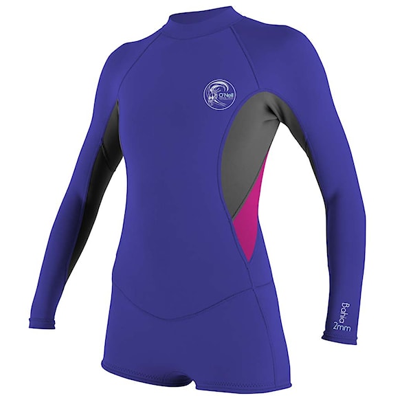 Neopren O'Neill Wms Bahia Ls Short Spring cobalt/graphite/berry 2015 - 1
