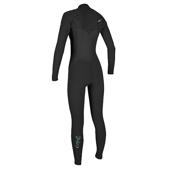 Wetsuit O'Neill Wms Epic 3/2 Chest Zip Full black/black 2024 - 2