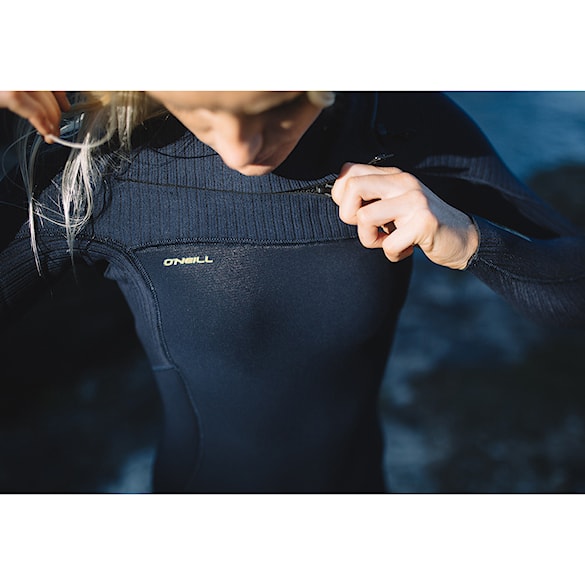 Wetsuit O'Neill Wms Hyperfreak 3/2+ Chest Zip Full black/black 2026 - 4