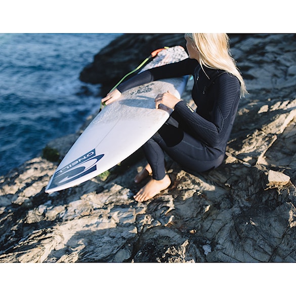 Wetsuit O'Neill Wms Hyperfreak 3/2+ Chest Zip Full black/black 2026 - 6