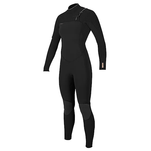 Wetsuit O'Neill Wms Hyperfreak 4/3+ Chest Zip Full black/black 2026 - 1