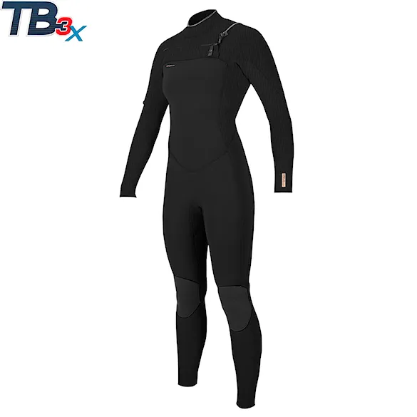 Wetsuit O'Neill Wms Hyperfreak 4/3+ Chest Zip Full black/black 2026 - 1