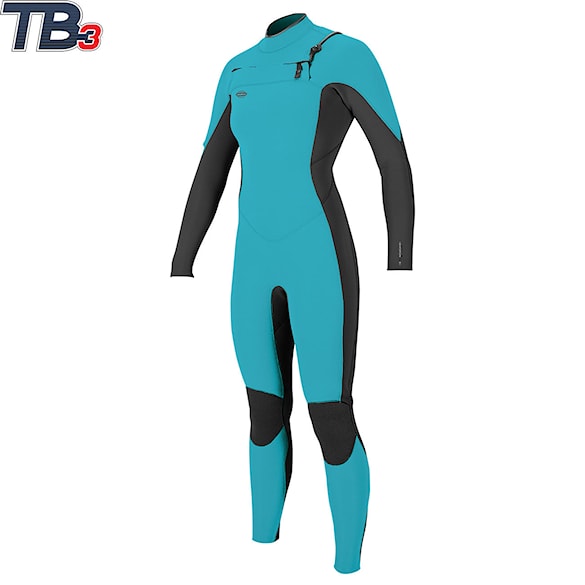 Neopren O'Neill Wms Hyperfreak Cz 4/3 Full capri breeze/graphite 2018 - 1