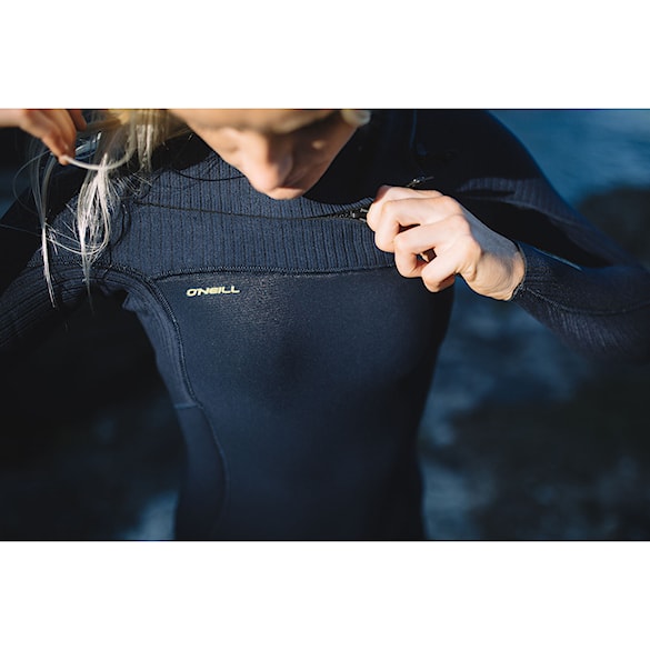 Pianka neoprenowa O'Neill Wms Hyperfreak 5/4+ Chest Zip Full black/black 2026 - 6