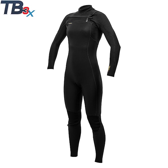 Pianka neoprenowa O'Neill Wms Hyperfreak 5/4+ Chest Zip Full black/black 2026 - 1