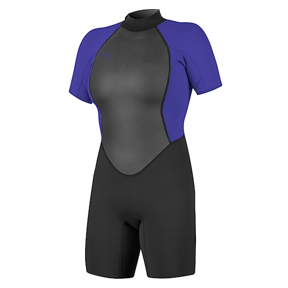 Pianka neoprenowa O'Neill Wms Reactor II Back Zip 2 mm S/S Spring black/cobalt 2023 - 1