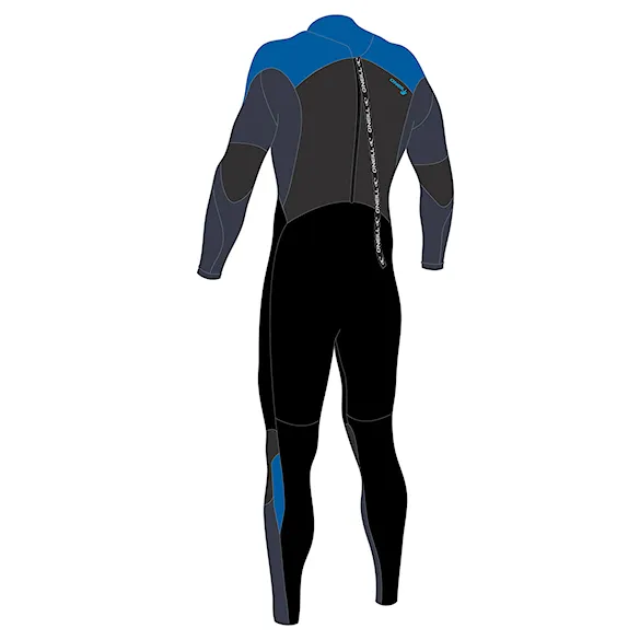 Pianka neoprenowa O'Neill Youth Epic 4/3 Back Zip Full black/slate/bali blue 2026 - 2