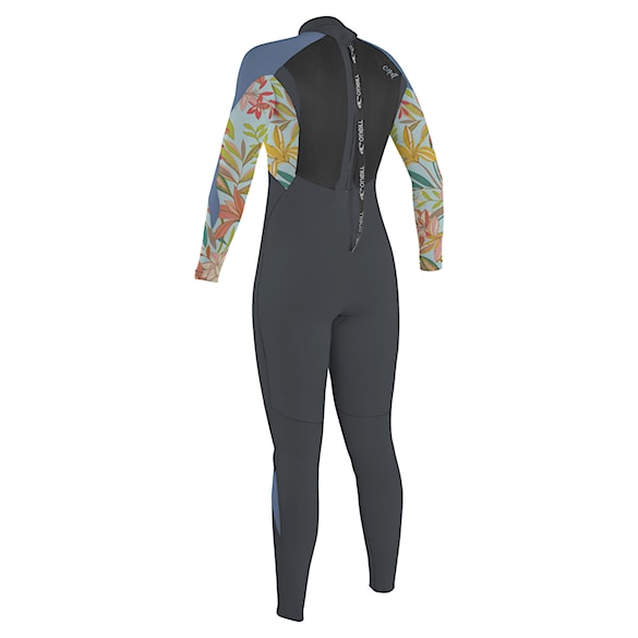 Pianka neoprenowa O'Neill Youth Epic 4/3 Back Zip Full graphite/dahlia/infinity 2024 - 2