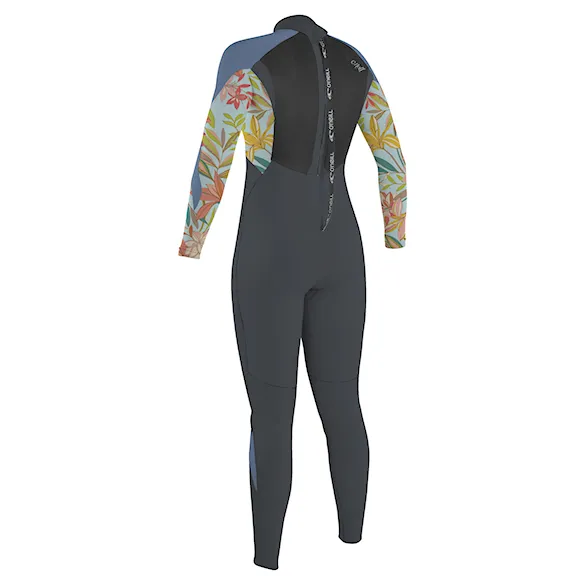 Pianka neoprenowa O'Neill Youth Epic 4/3 Back Zip Full graphite/dahlia/infinity 2024 - 2