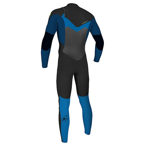 Pianka neoprenowa O'Neill Youth Epic 4/3 Chest Zip Full black/deep sea/bali blu 2025 - 2