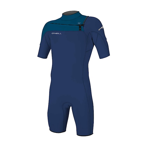 Neoprén O'Neill Youth Hammer Chest Zip 2 mm Spring navy/navy/ultra blue 2021 - 1