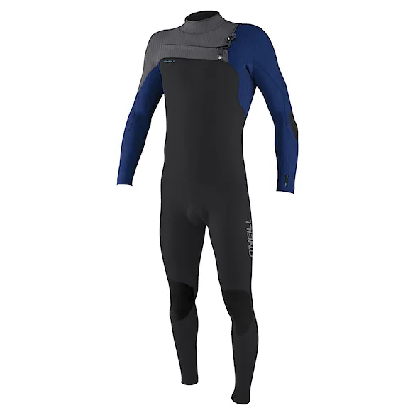 Pianka neoprenowa O'Neill Youth Hyperfreak 5/4+ Chest Zip Full tempsteel/twilight blue/smoke 2026 - 1