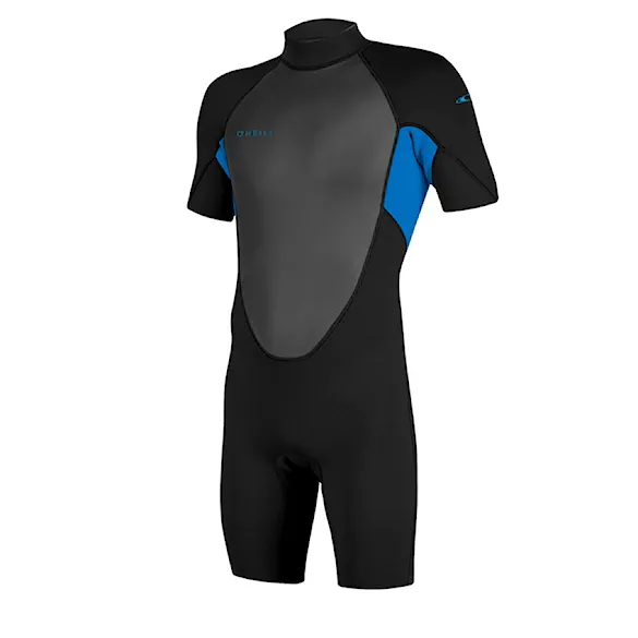 Wetsuit O'Neill Youth Reactor II 2 mm Back Zip S/S Spring black/ocean 2026 - 1