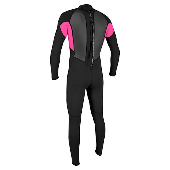 Neoprén O'Neill Youth Reactor II 3/2 Back Zip Full black/berry 2026 - 2