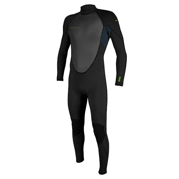 Neoprén O'Neill Youth Reactor II 3/2 Back Zip Full black/slate 2026 - 1
