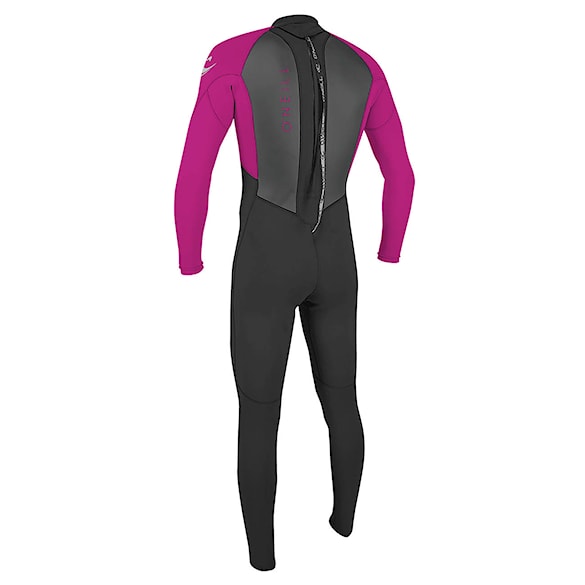 Neoprén O'Neill Youth Reactor II Back Zip 3/2 Full black/berry 2025 - 4
