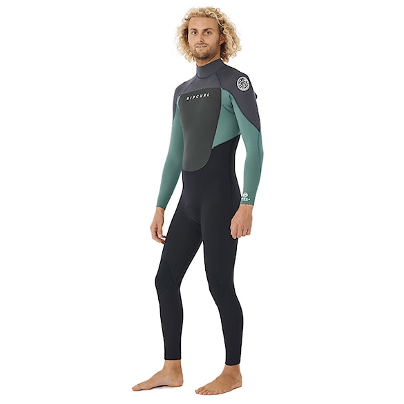 Neoprén Rip Curl Omega Back Zip STM 3/2 GB muted green 2023 - 1
